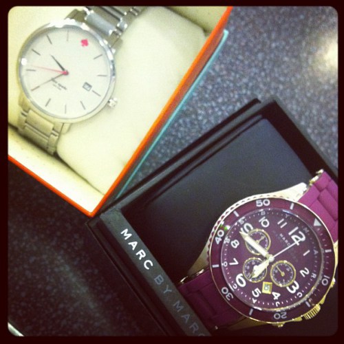Kate Spade and Marc Jacobs watches
