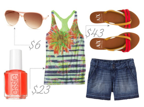Shorts & Tank Look 3