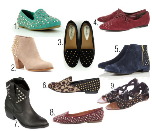 Studded Shoes Trend
