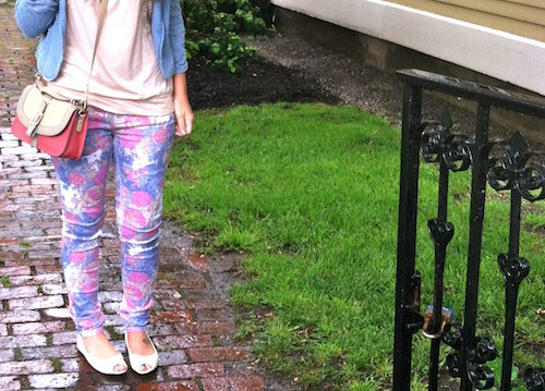 Floral Denim