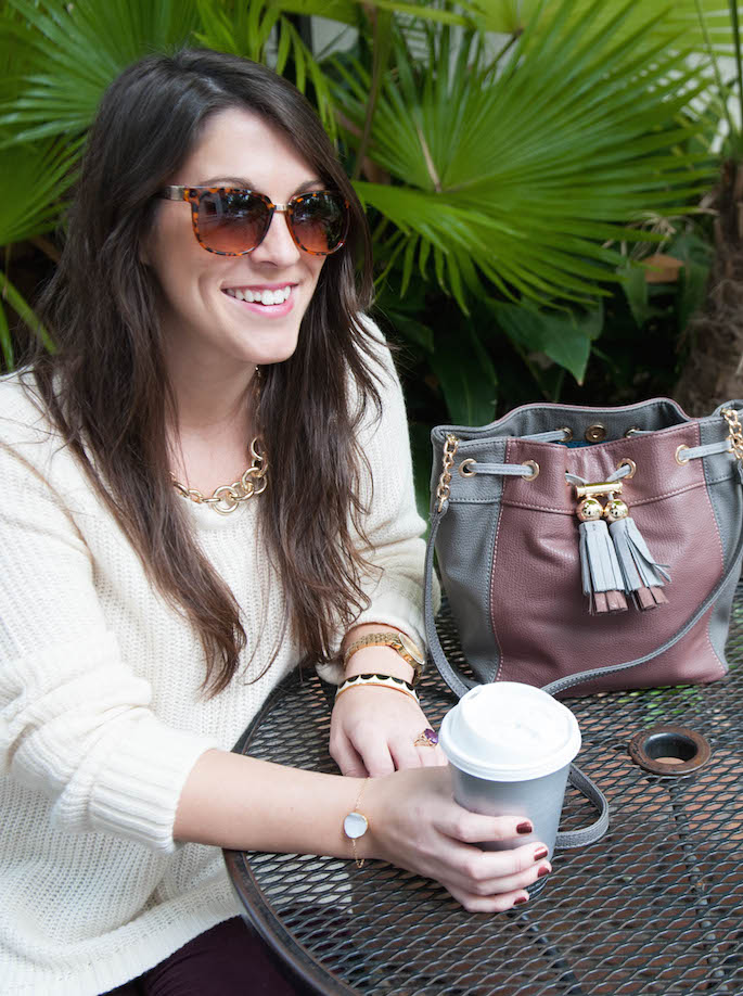 Bucket Bag with ankle boots | Southern Flair