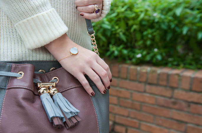 Bucket Bag with ankle boots | Southern Flair